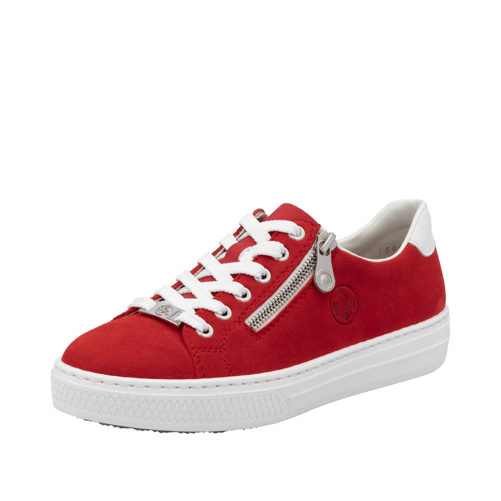 Rieker L59L1-33 Red Casual Shoes