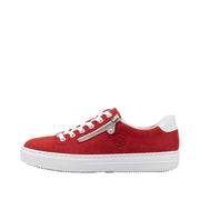 Rieker L59L1-33 Red Casual Shoes