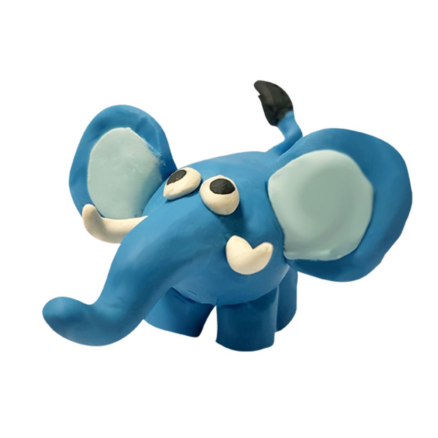 Plasticine Animal Modelling Elephant