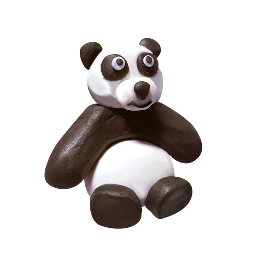 Plasticine Animal Modelling Panda