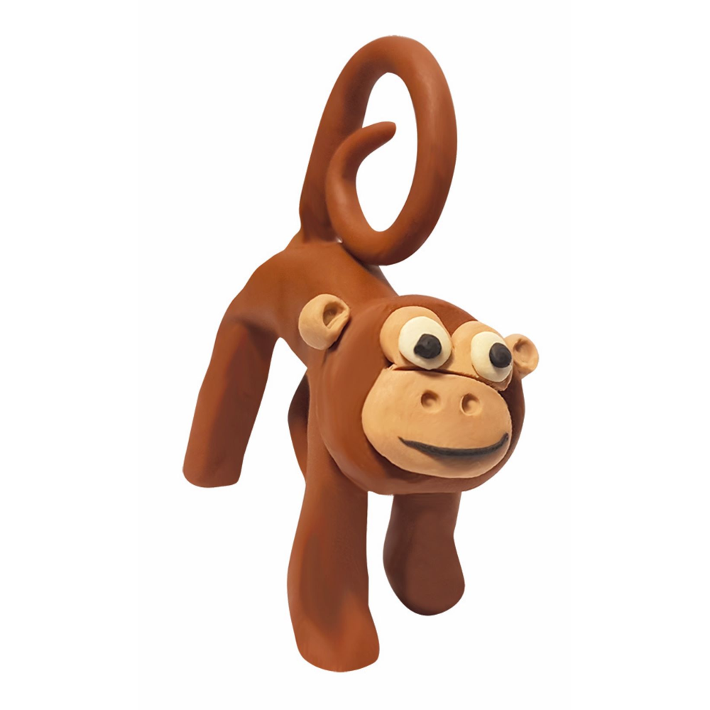 Plasticine Animal Modelling Monkey