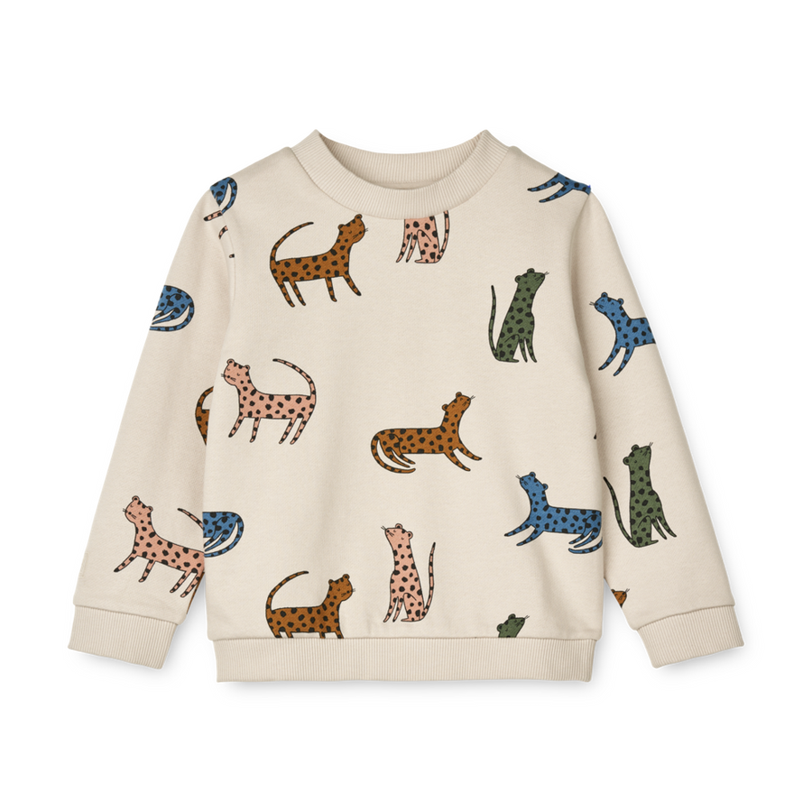 Liewood Thora Printed Sweatshirt - Leopard Multi Mix