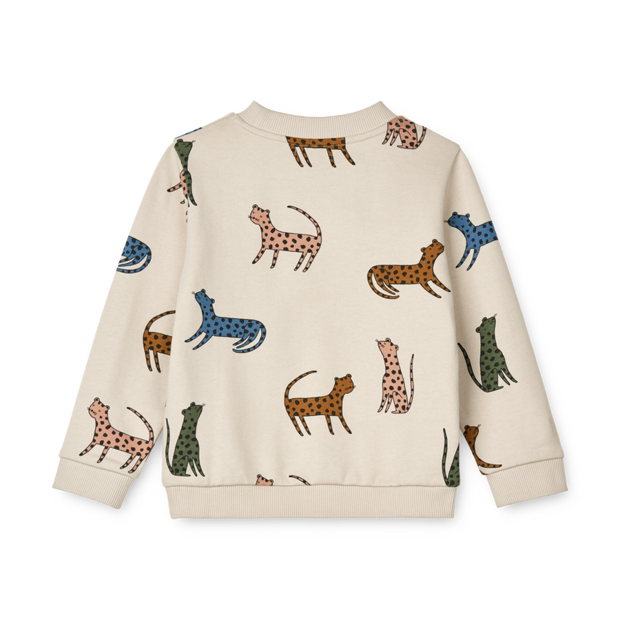 Liewood Thora Printed Sweatshirt - Leopard Multi Mix