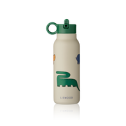 Liewood Falk Water Bottle 350 Ml - Dinosaurs / Mist