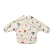 Liewood Merle Printed Cape Bib - Circus / Sandy