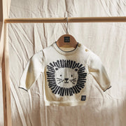 Fable & Bear Natural White Jumper H24-01 Lion