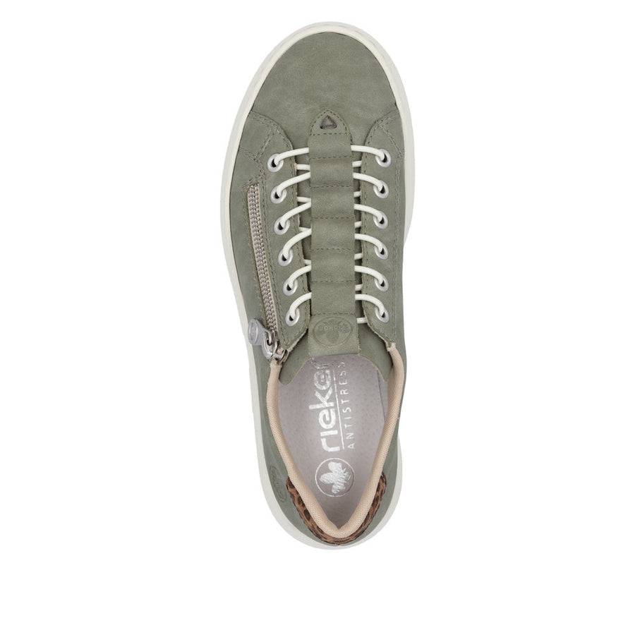 Rieker M1952-52 Green Casual Shoes