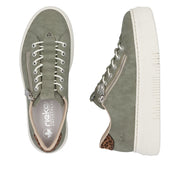 Rieker M1952-52 Green Casual Shoes