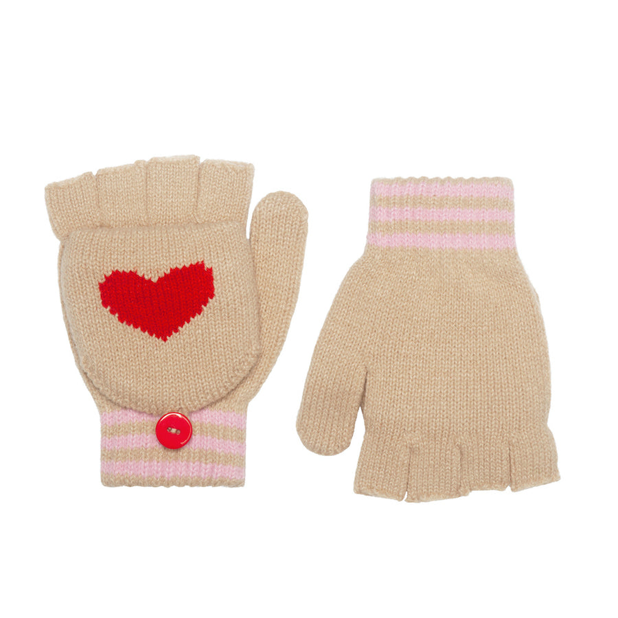 Rockahula Sweetheart Knitted Gloves 3-6 Years M2227R-1