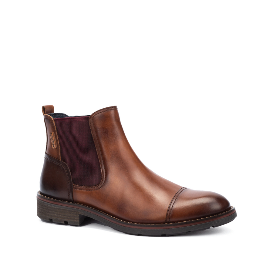 Pikolinos York M2M-8022C1 Cuero Brown Ankle Boots