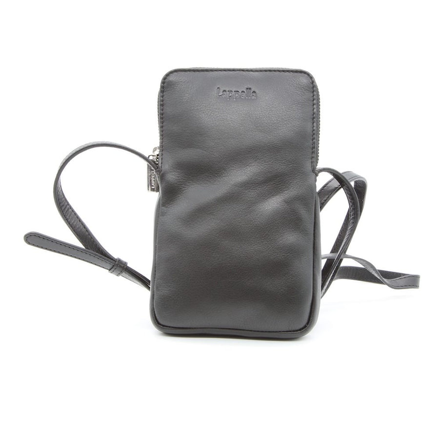 Lapella Mia Crossbody Bag Navy Leather