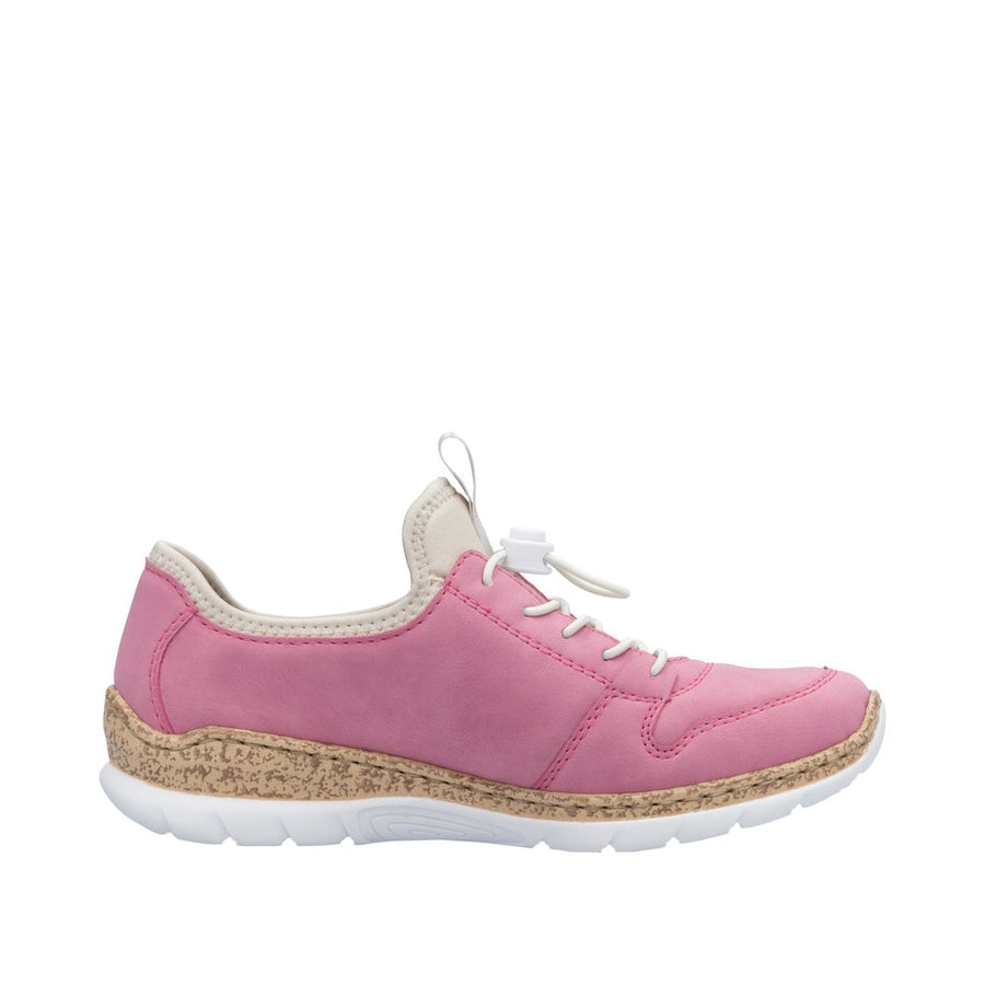 Rieker N42G0-31 Pink Casual Shoes