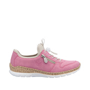 Rieker N42G0-31 Pink Casual Shoes