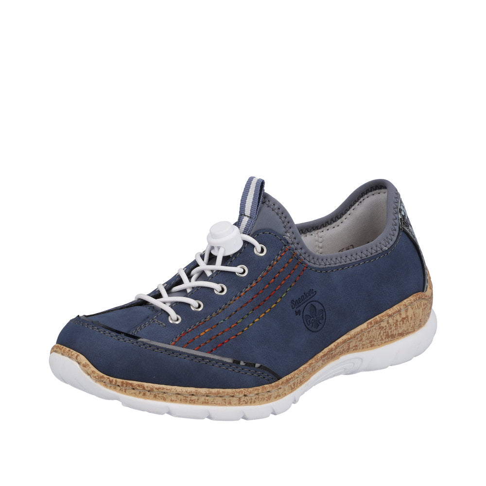 Rieker N42T0-14 Blue Casual Shoes