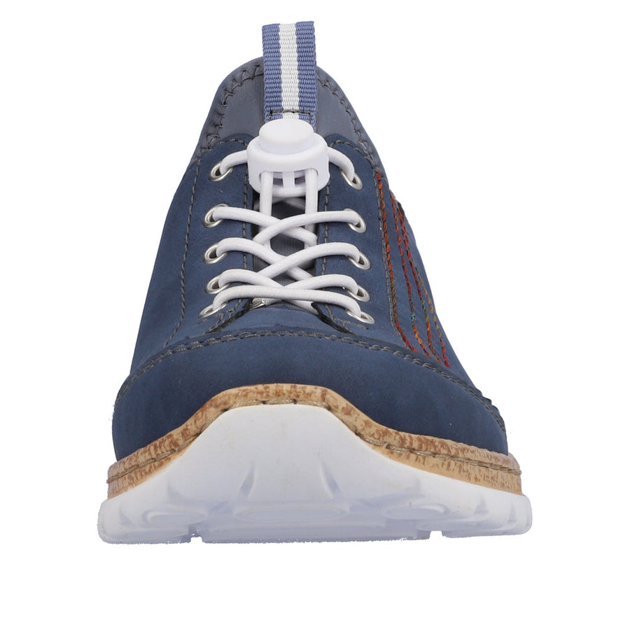 Rieker N42T0-14 Blue Casual Shoes