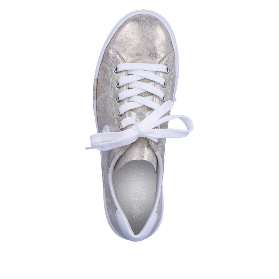 Rieker N49W1-90 Metallic Casual Shoes