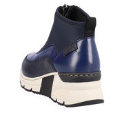 Rieker N6352-14 Navy Ankle Boots