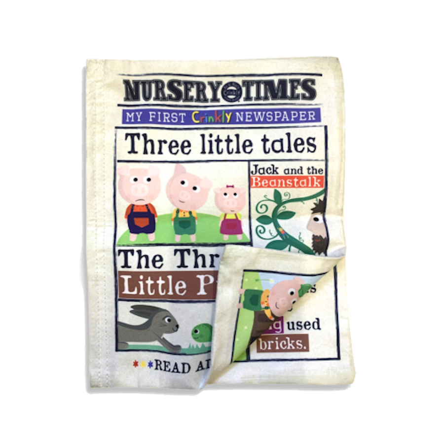 Jo & Nics Crinkly Cloth Books Three Little Tales NT48