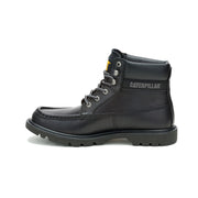 CAT Colorado Moc Toe Black Boots