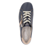 Remonte R1432-14 Blue Combination Leather Casual Shoes