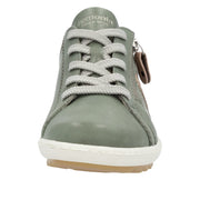 Remonte R1432-52 Green Combination Leather Casual Shoes