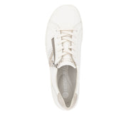 Remonte R1432-80 White Combination Leather Casual Shoes