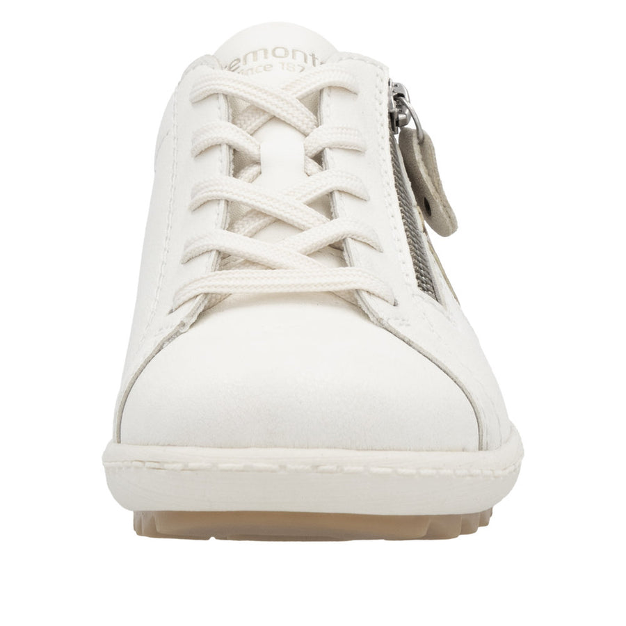 Remonte R1432-80 White Combination Leather Casual Shoes