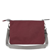 Roka Carnaby Crossbody Zinfandel XL Recycled Canvas Bag