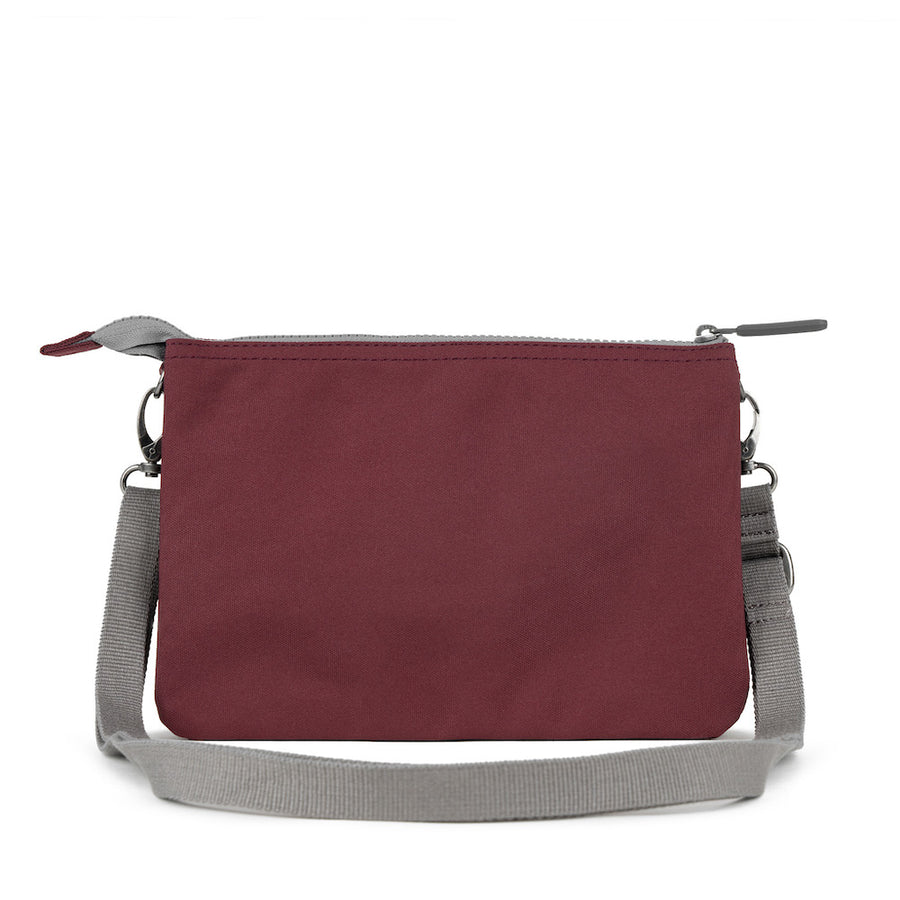 Roka Carnaby Crossbody Zinfandel XL Recycled Canvas Bag