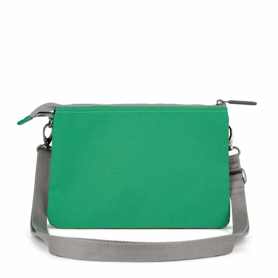 Roka Carnaby Crossbody Mountain Green XL Recycled Canvas Bag