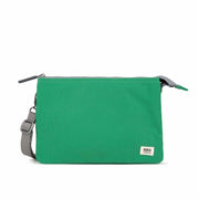 Roka Carnaby Crossbody Mountain Green XL Recycled Canvas Bag