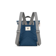 Roka Finchley A Deep Blue Small Recycled Canvas Bag