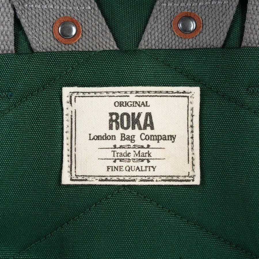 Roka Finchley A Forest Small Recycled Canvas Bag