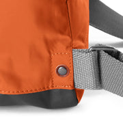 Roka Bantry B Burnt Orange Small Recycled Nylon Bag