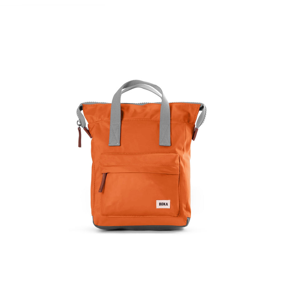 Roka Bantry B Burnt Orange Small Recycled Nylon Bag