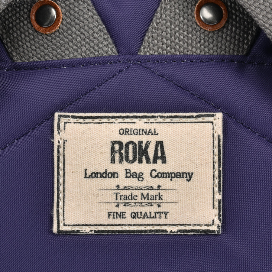 Roka Canfield B Mulberry Medium Recycled Nylon Bag