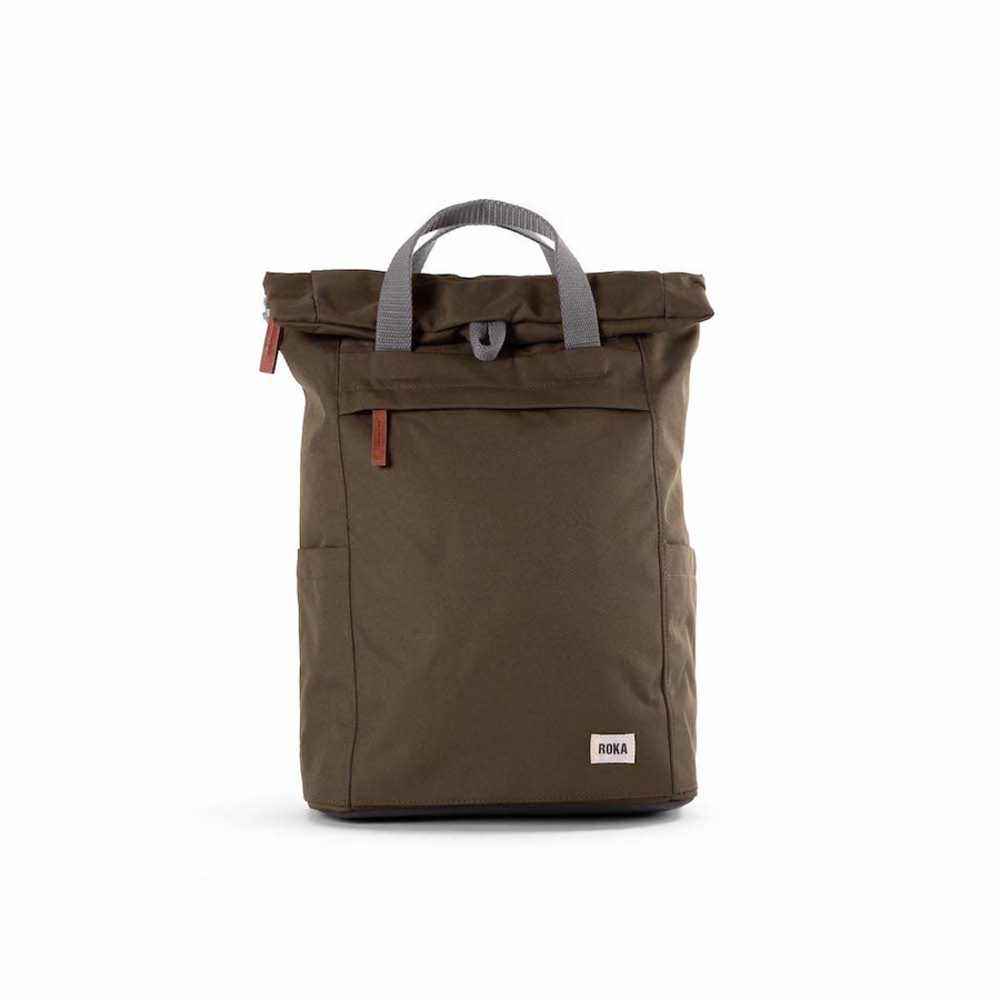 Roka Finchley A Moss Medium Recycled Canvas Bag