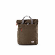 Roka Finchley A Moss Small Recycled Canvas Bag