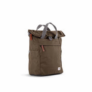 Roka Finchley A Moss Small Recycled Canvas Bag