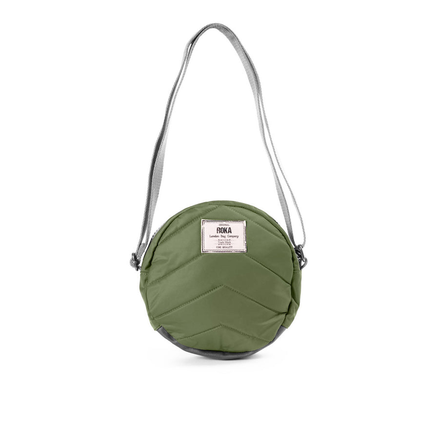 Roka Paddington B Avocado Small Recycled Nylon Bag