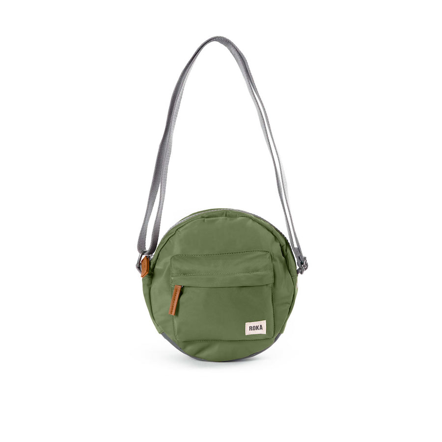 Roka Paddington B Avocado Small Recycled Nylon Bag