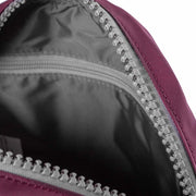 Roka Paddington B Plum Small Recycled Nylon Bag