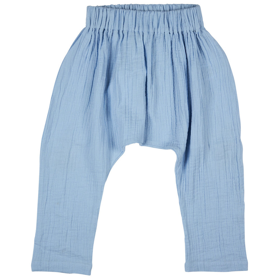 Pigeon Organics Baggy Pants (Muslin), Pale Blue