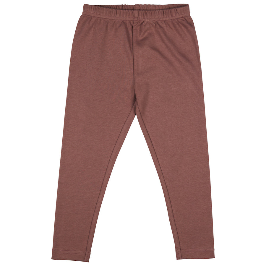 Pigeon Organics Leggings (Plain), Soft Brown