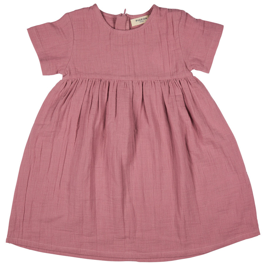 Pigeon Organics Pretty Muslin Dress, Pink