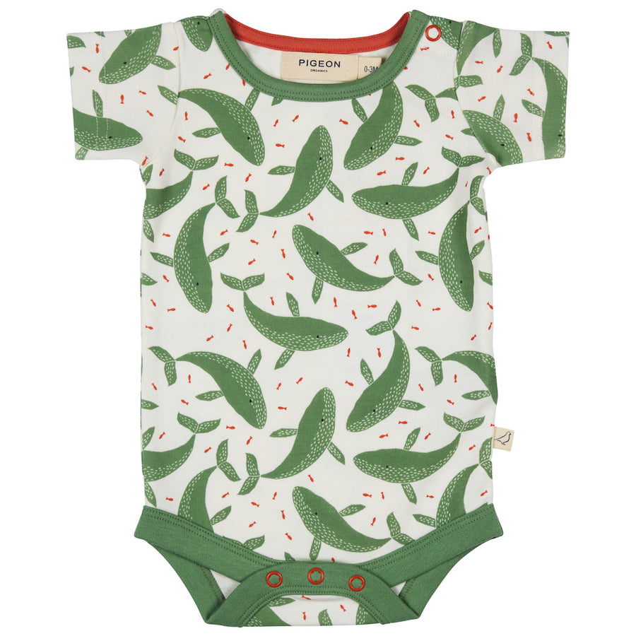 Pigeon Organics Summer Body (Aop), Whales