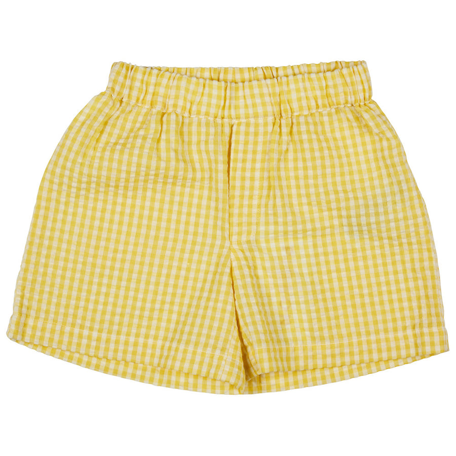 Pigeon Organics Summer Shorts, Yellow