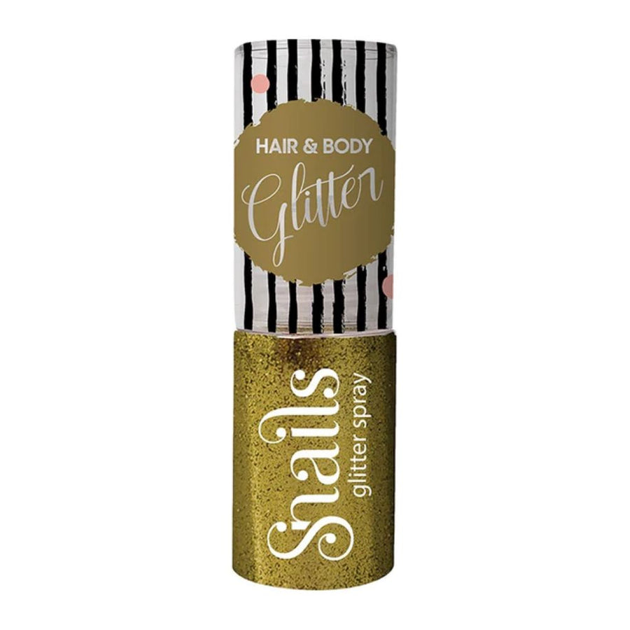 Snails Hair & Body Glitter Spray – Glamour (Gold) 11BUOG2104