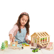 Tender Leaf Toys Greenhouse and Garden Set TL8371