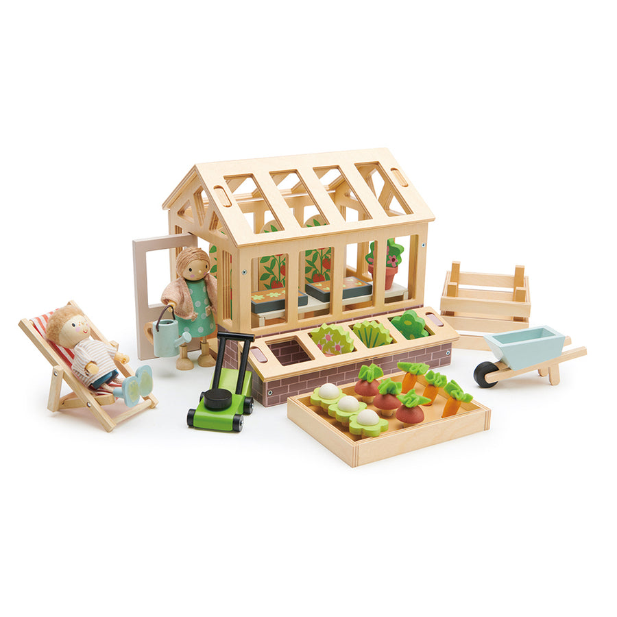 Tender Leaf Toys Greenhouse and Garden Set TL8371